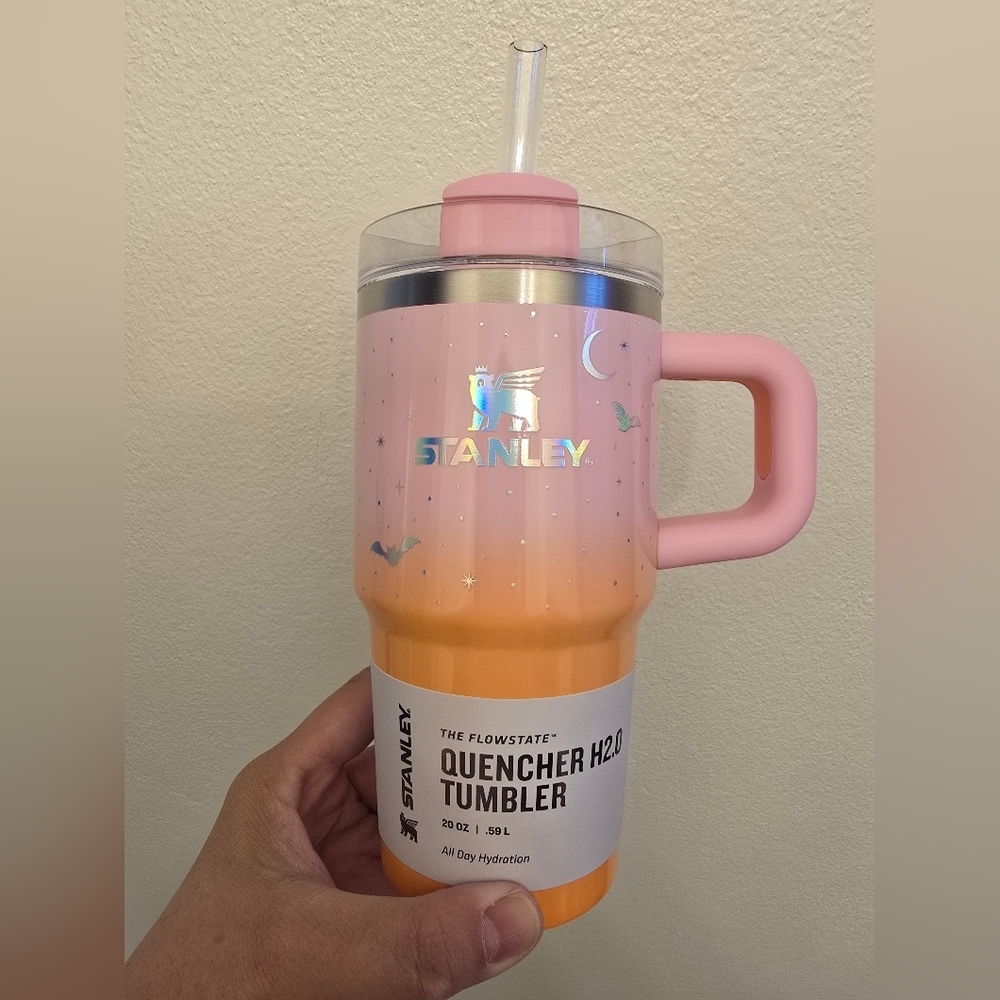 NWT Stanley X Target 2025 Halloween Quencher Tumbler 20 Oz Spellcast Pink